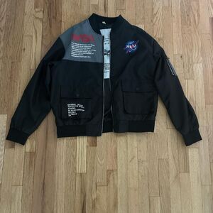 Nasa Men's Black Jacket